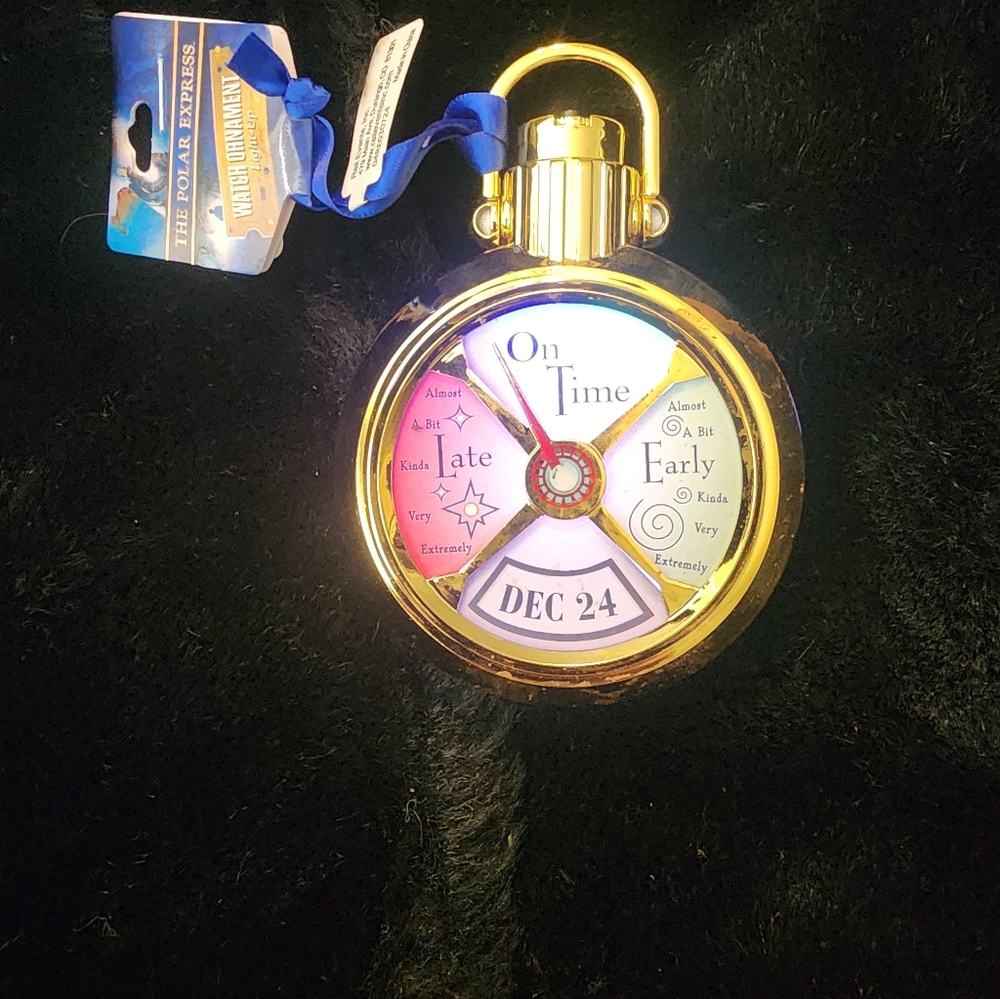 Polor Express Light Up Ornament, NWT